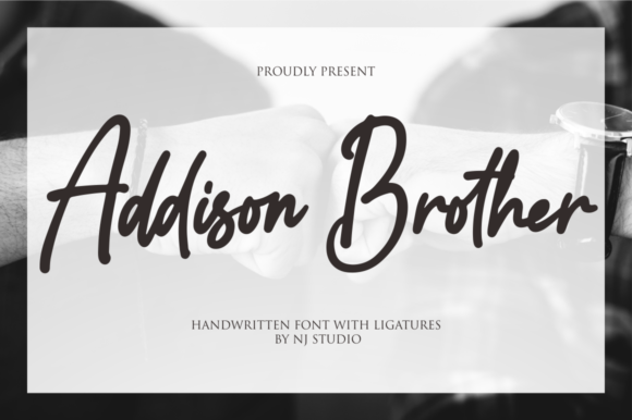 Addison Brother: A Premium Script Font for Campaigns