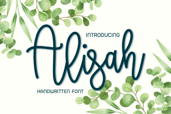 Alisah: A Whimsical Handwritten Font for Marketers