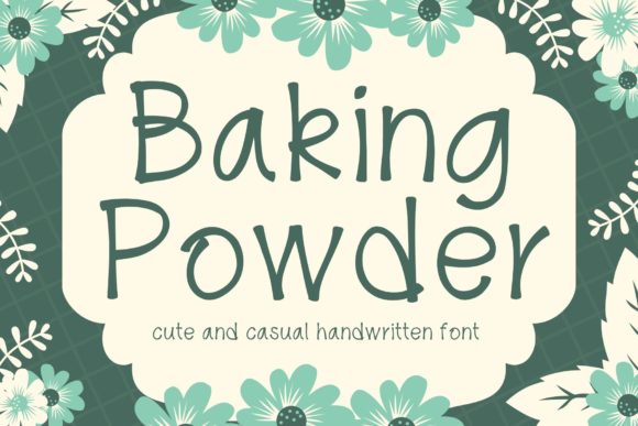 Baking Powder: A Friendly Handwritten Font for Web Design