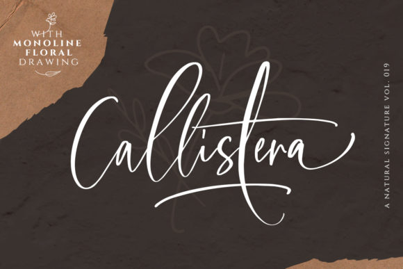 Callistera: A Refined Script Font for Editorial Design
