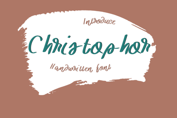 Christophor: A Friendly Handwritten Font for Web Design