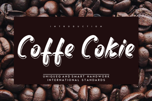 Coffe Cokie: A Quirky Handwritten Font for Crafters