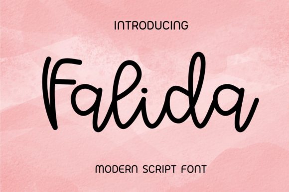 Falida: A Cute Handwritten Font for Campaigns