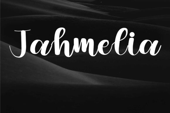 Jahmelia: A Modern Handwritten Font for Brand Identity