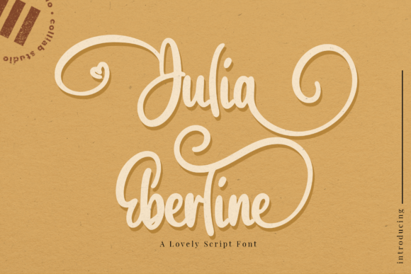 Julia Eberline: A Premium Handwritten Font Review