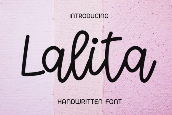 Lalita: A Quirky Handwritten Font for Campaigns