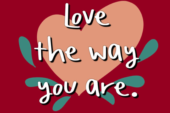 Love the Way You Are: A Handwritten Font for Editors