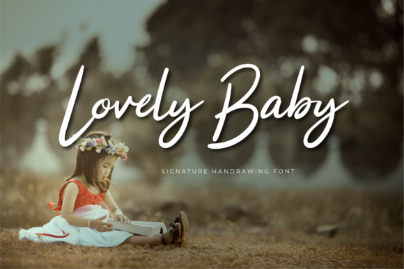 Lovely Baby: A Handwritten Font for Editorial Warmth