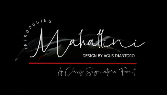 Mahallini: A Premium Handwritten Font for Web Design