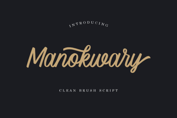 Manokwary: The Perfect Handwritten Font for Crafters