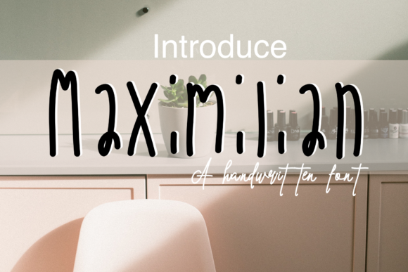 Maximilian: A Unique Handwritten Font for Web Design