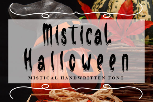 Mistical Halloween: A Spooky Font for Brand Identity