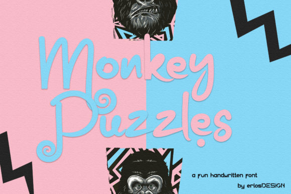 Monkey Puzzles: A Friendly Handwritten Font for Campaigns