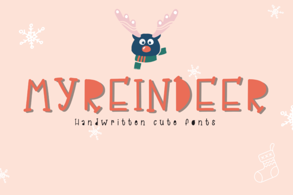 My Reindeer: A Versatile Handwritten Font for Campaigns