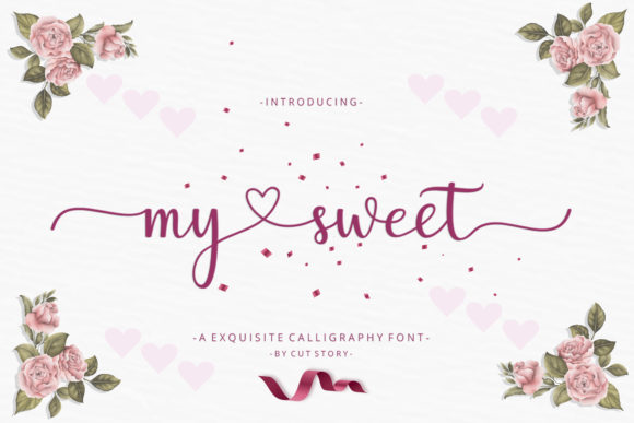 My Sweet: A Handwritten Font for Modern Web Design
