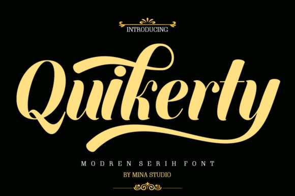 Quikerty: A Handwritten Font for Makers