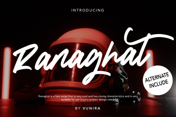 Ranaghat: A Handwritten Font for Modern Branding