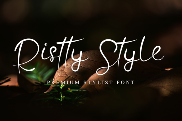 Ristty Style: A Charming Handwritten Font for Branding