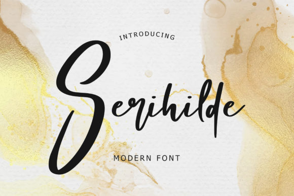 Serihilde: The Handwritten Font for Authentic Branding