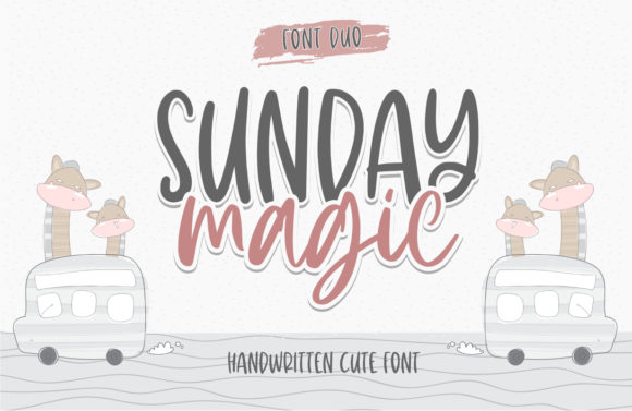 Sunday Magic: A Versatile Font for Editorial Design