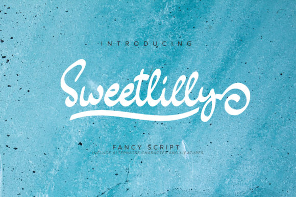 Sweetlilly: A Friendly Handwritten Font for Brand Identity