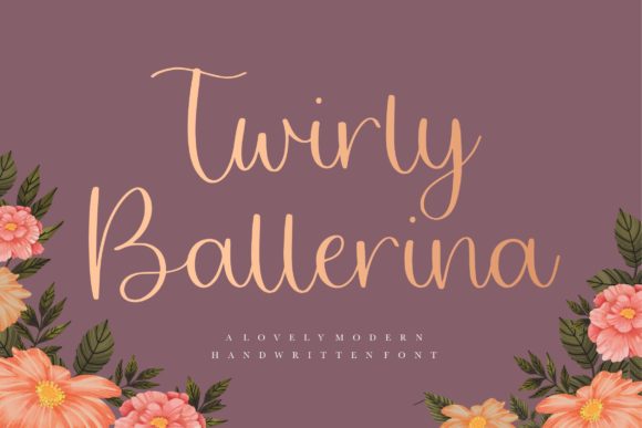 Twirly Ballerina: A Premium Script Font for Your Brand