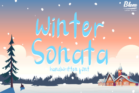 Winter Sonata: A Handwritten Font for Your Brand